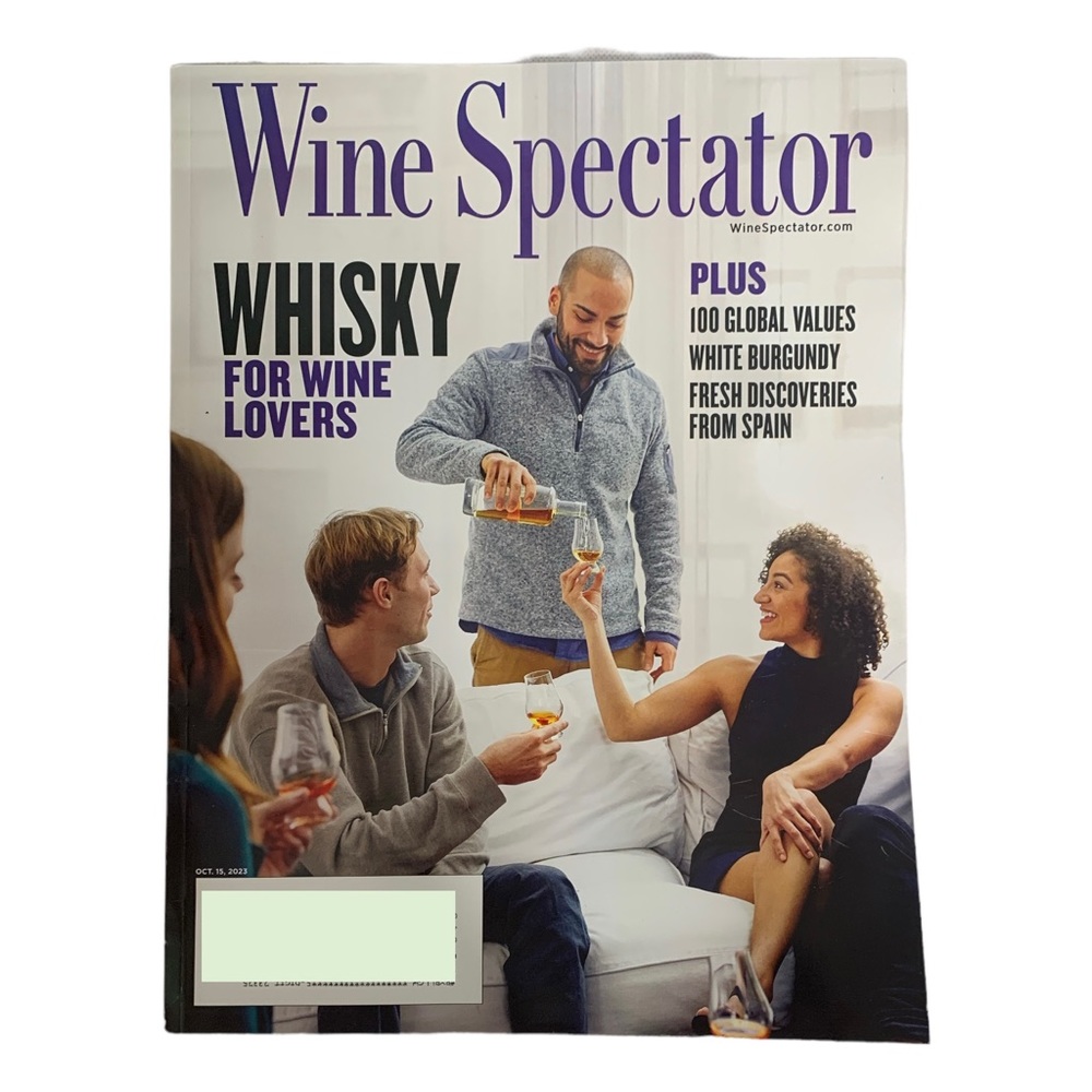Wine Spectator Magazine October 15 2023 Whisky For Wine Lovers Fresh From Spain